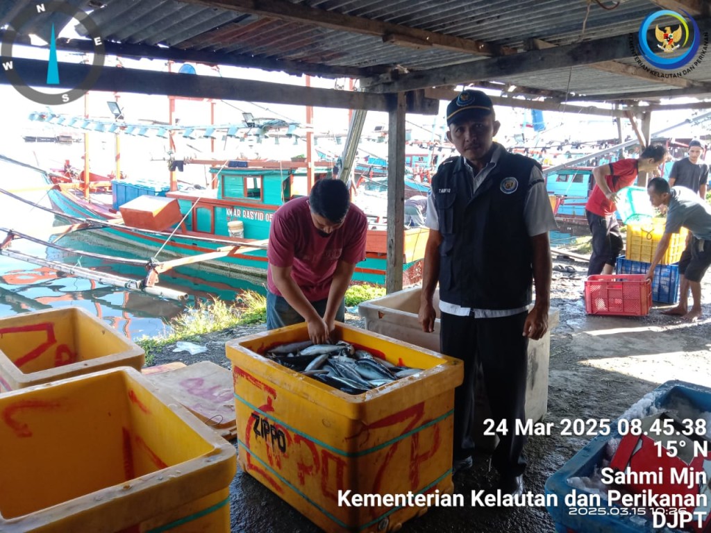 Hasil Perikanan di Desa Lugu